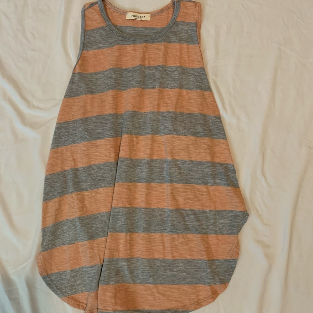 striped tank top